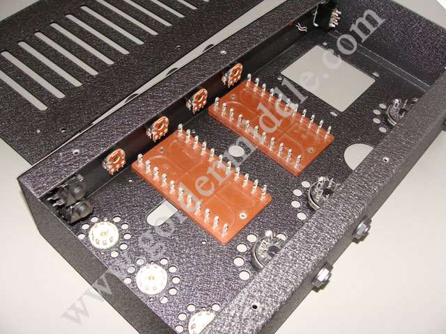 ламповый комбоусилитель - набор для сборки на радиолампе 6П3С 